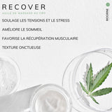 "RECOVER" | CBD massage oil | Lemongrass | 300mg CBD 100ml