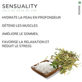 "SENSUALITY" - Sels de bain CBD | Citronnelle | 150mg CBD 300g