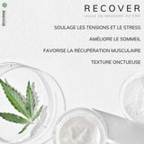 "RECOVER" - Huile de massage au CBD  |  Bergamote | 300mg CBD 100ml