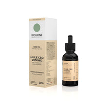 Charger l&#39;image dans la galerie, Huile CBD 2000mg Full Spectrum 20% | Relaxation &amp; Soulagement | Goût Mangue Ananas