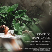 Charger l&#39;image dans la galerie, &quot;SENSUALITY&quot; - Bombes de bain CBD | Citronnelle | 150mg CBD 150g