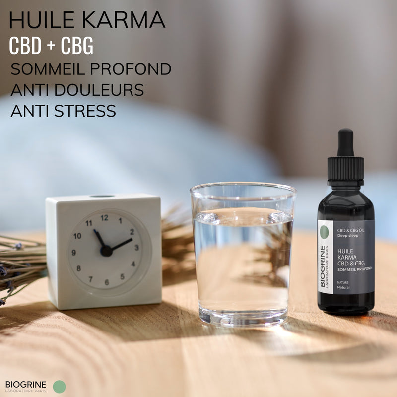 Aceite "Karma" | CDB + CBG + CBN | Fórmula de concentración intensa | sueño profundo | Naturaleza